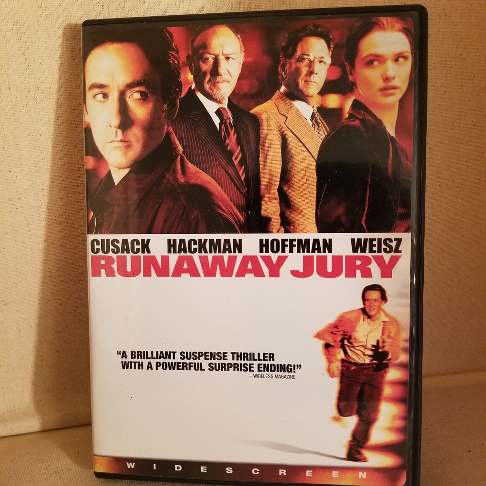 Runaway Jury (DVD, 2003, Widescreen, Bonus Features)